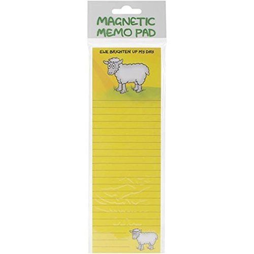 Dublin Gift Magnetic Memo Pad, 2.75 by 8.25-Inch, Ewe Brighten Up My Day 073048