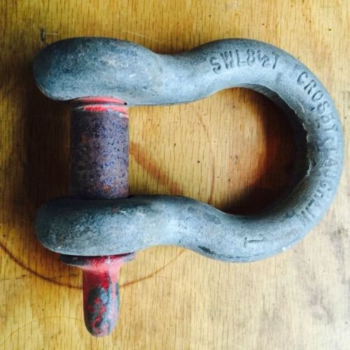 Screw pin lifting shackle  1&#034; 8.5 ton - high quality anchor rigging crane for sale