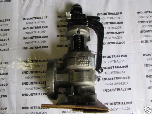 FARRIS STAINLESS SAFETY RELIEF VALVE TYPE 64DA32-170/SP SIZE 1D2 REBUILT