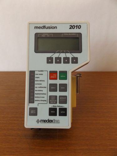 Medfusion 2010 Syringe Pump with 1 year Warranty