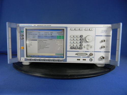 Rohde &amp; Schwarz SFU Broadcast Test System Video Generator w/ OPT.