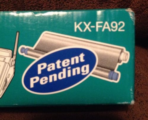 Genuine Panasonic KX-FA92 Replacement Film KX FA92 Unopened 114 Ft Roll