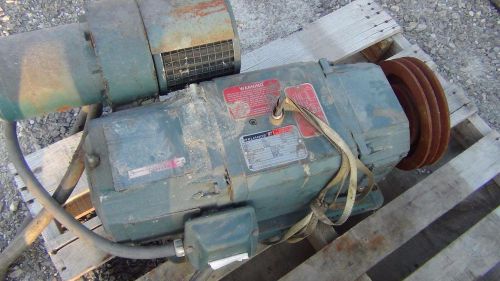 Reliance 10hp dc motor - 1750 / 2300rpm - c1b12atz just removed fully functional for sale