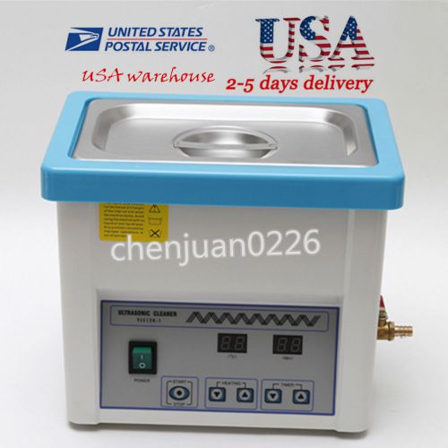 Dental Digital Ultrasonic Cleaning Cleaner Machine 5L for Handpiece  US ship HOT