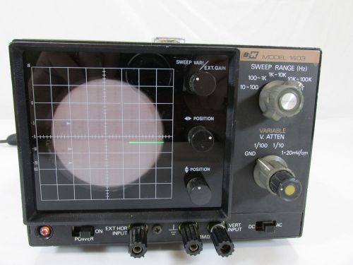 B&amp;K Model 1403 Ocilloscope Vintage Works Great FREE SHIPPING