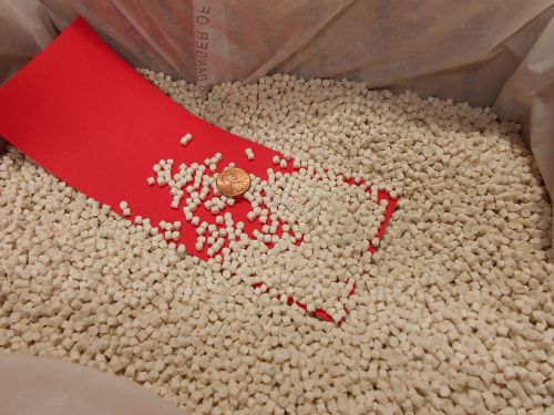 White Plastic Pellets 10 LBS - Blankets Toys Dolls Crafts Corn Hole Bean Bags