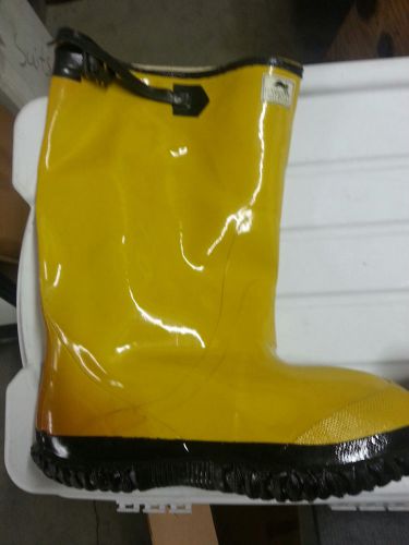 Lynx Rubber Yellow Boot Size 12