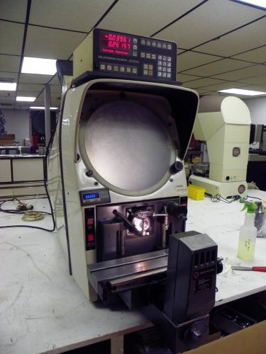 14&#034; GAGEMASTER Model 29/GM3 Bench Top Optical Comparator with DRO
