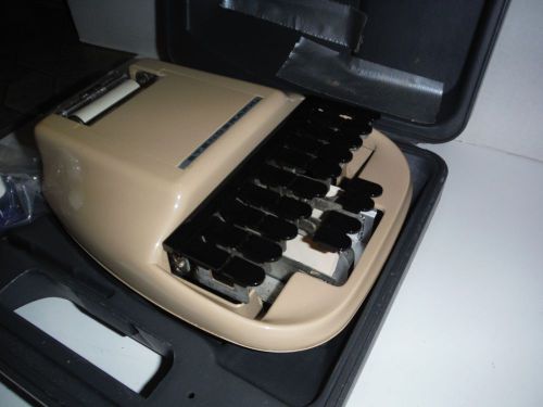 Vintage Stenograph Stenography Machine Reporter Reporting