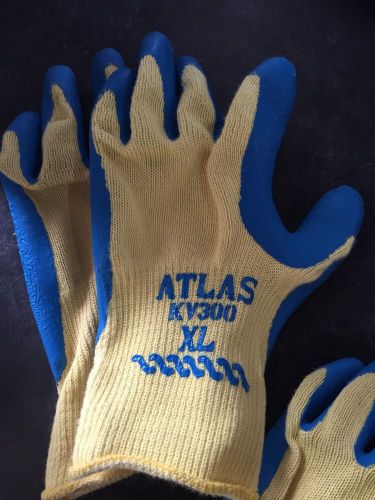 1 Pair Atlas Tuff Coat II KV300 DuPont Kevlar Cut Resistant Gloves All Sizes