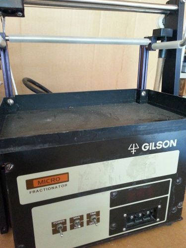 GILSON MICRO FRACTIONATOR FC-80K  FRACTION COLLECTOR LAB LABORATORY
