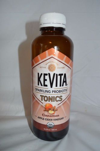 Kevita Organic Cinnamon Sparkling Probiotic Tonic, 15.2 Fluid Ounce 12 per case