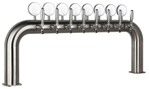 Draft beer tower arc led- glycol cooled - 8 faucets - commercial for sale