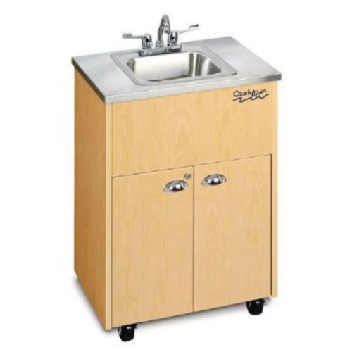 Ozark river silver premier 1 series maple portable sink - adstm-ss-ss1n for sale