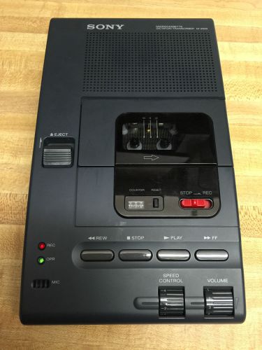 Sony Microcassette Dictator Transcriber Recorder M-2020  for Part/Repair