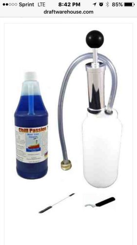 Beer line cleaning kit with 32oz cleaning solution for sale