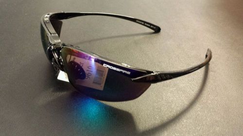 CrossFire Sniper Safety Glasses Sunglasses Emerald Mirror Lens Z87 9610