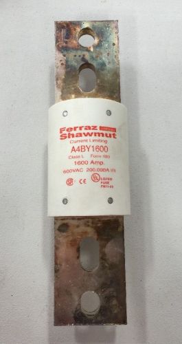 New ferraz shawmut  a4by1600 1600 amp 600vac class l current limiting fuse for sale