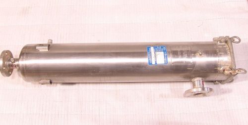 Pressure filter Pall stainless (5) 2&#034;  x 30&#034;  cartridge LCL1015