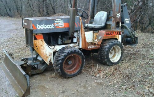 Bobcat Trencher Diesel 3023 with Plow