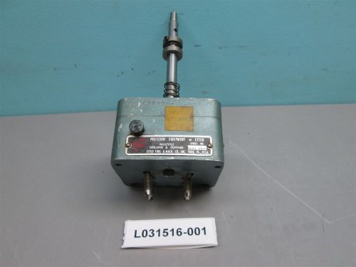 Ettco Multi Drill &amp; Tapping Head 056906 4 Spindle