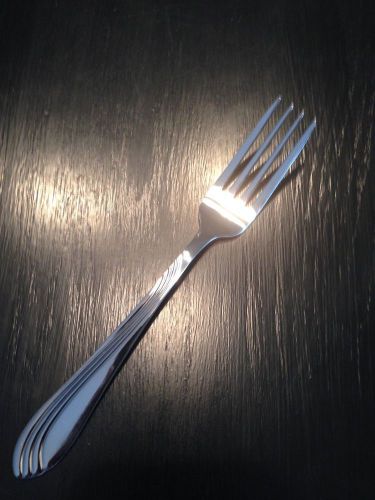 12 RIVA DINNER FORKS HEAVY WEIGHT BY BRANDWARE FREE SHIPPING USA ONLY
