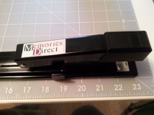 Memories direct long reach arm stapler 20 sheet cap. standard staples-w/bonus for sale