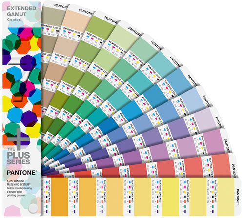 NEW Pantone Extended Gamut Coated Guide GG7000