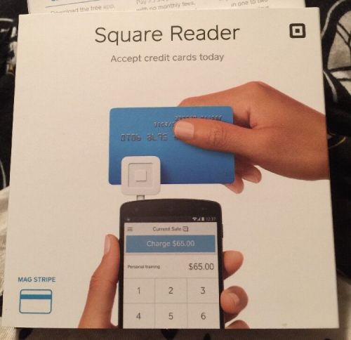 SQUARE READER Credit Card Reader Magnetic Strip NEW SEALED Apple And Samsung Sys