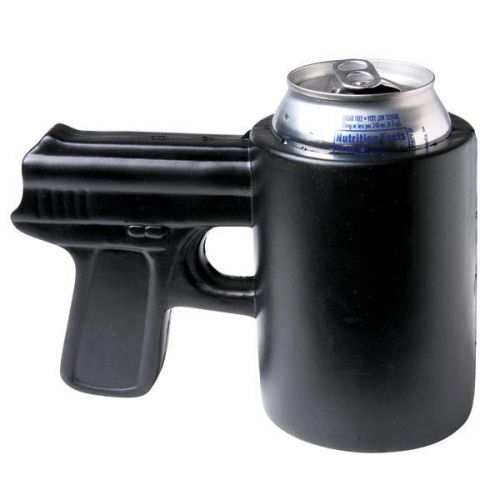 Gun can holder shooter cooler koozie beer cooler funny drink party gift cool for sale
