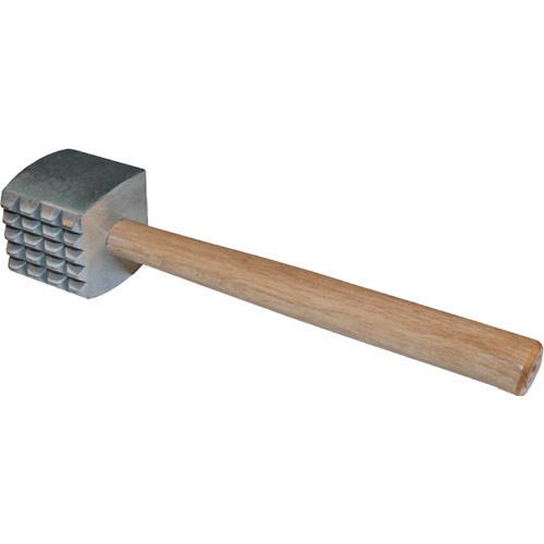 Winware by Winco Meat Tenderizer, Aluminum with Wood Handle