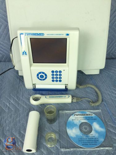 Futuremed Discovery-2 II Spirometer Color Display Software Case