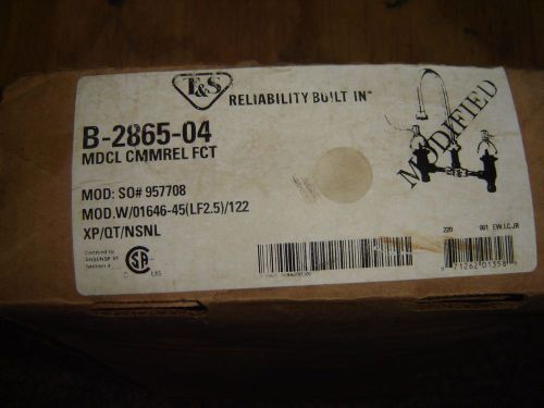 T&amp;S  B-2865-04 Faucet medical/laboratory T &amp; S New (old stock)