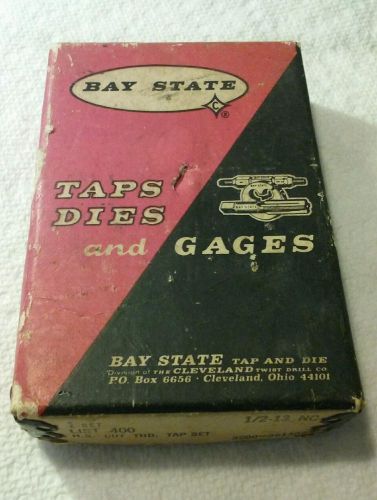 ** BAY STATE TAPS ** new, OLD STICK * BOX of 3 *1/2-13 NC**