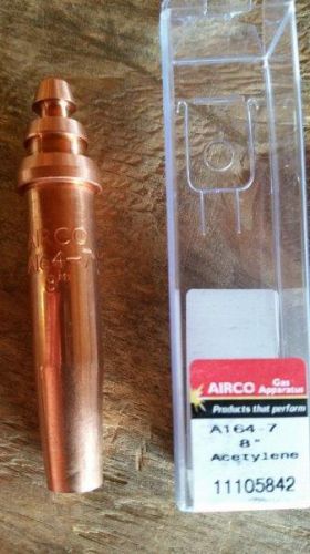 Airco cutting tips 164-7 acetylene gas 5 pack for sale