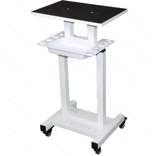 Dental Rolling Equipment Cart Stand W/Tray