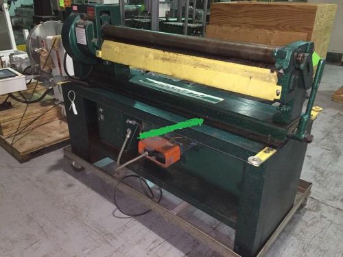 Tennsmith slip roller powered machine sr48 48inch long rolls