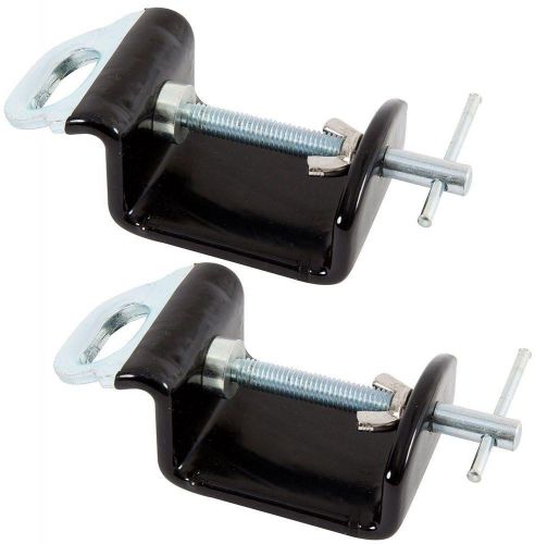 C-Clamp Tie Down Movable Anchor Point (2-Pack) Pick-Up Trucks Trailer Cargo New