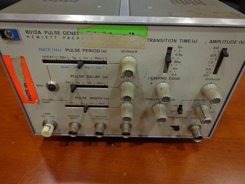 HP 8012A pulse generator