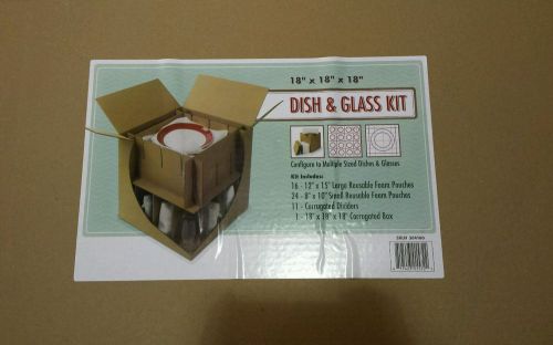 Dishware &amp; Glassware China Protection Kit 18&#034; x 18&#034; x 18&#034; Storage New Un-Opened