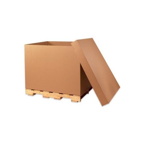 &#034;heavy-duty gaylord lids, 49 1/4&#034;&#034;x41 1/4&#034;&#034;x4&#034;&#034;, kraft, 5/bundle&#034; for sale