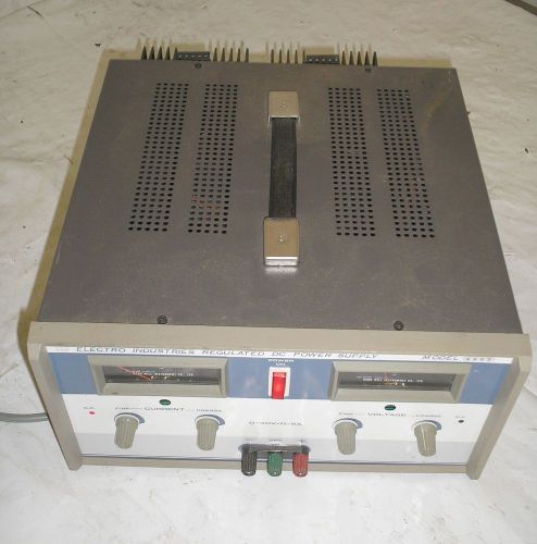 Electro Industries Regulated DC Power Supply Model 4005