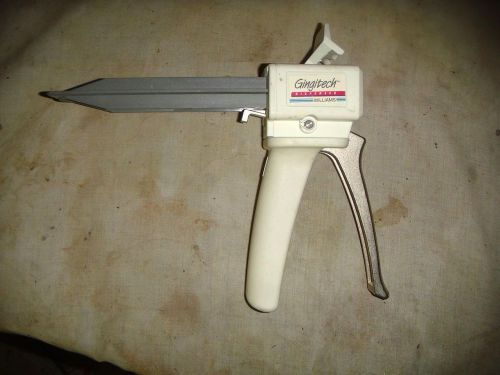 USED NO. 4 DISPENSING GUN FOR IMPRESSION MATERIAL -- GINGITECH™ WILLIAMS MIXPAC