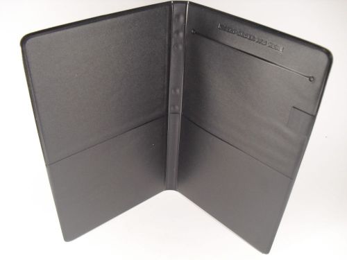 Black Waitress Pad Holder Guest Check Book Order Pad Book NEW