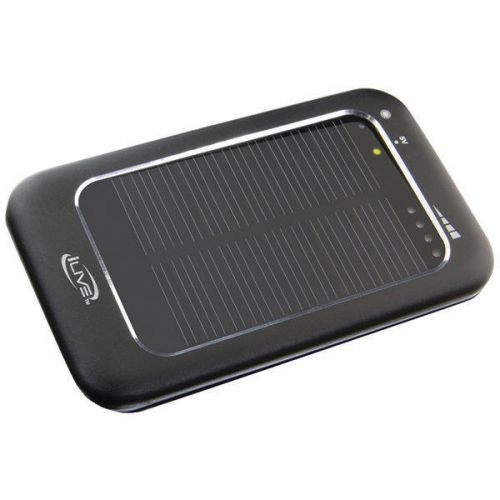 Ilive WP662B Solar Power Charger w/Built In Rechargeable Battery 2100mAh