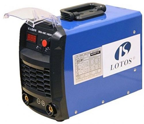 Lotos technology tig140 140 amp dc tig/stick welder, igbt, dual voltage, blue for sale