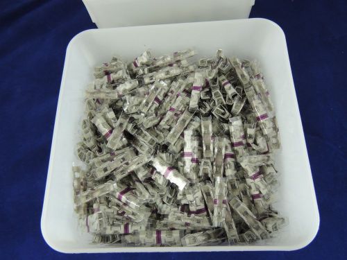 TYCO AMP PICABOND PURPLE ELECTRICAL Multi CONNECTORS #61226-2 1000ct tub