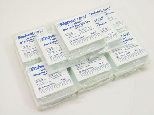 Fisherbrand  Precleaned Microscope slides - lot of 15 boxes (12-550-40)