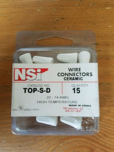 NSi wire connectors ceramic TOP-S-D
