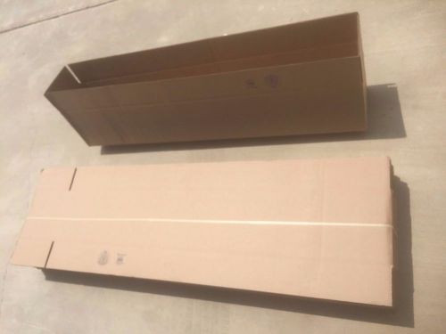 Lot of 20 ULINE 48x8x8 Long/Narrow NEW Cardboard Boxes-Packing/Moving/Storage